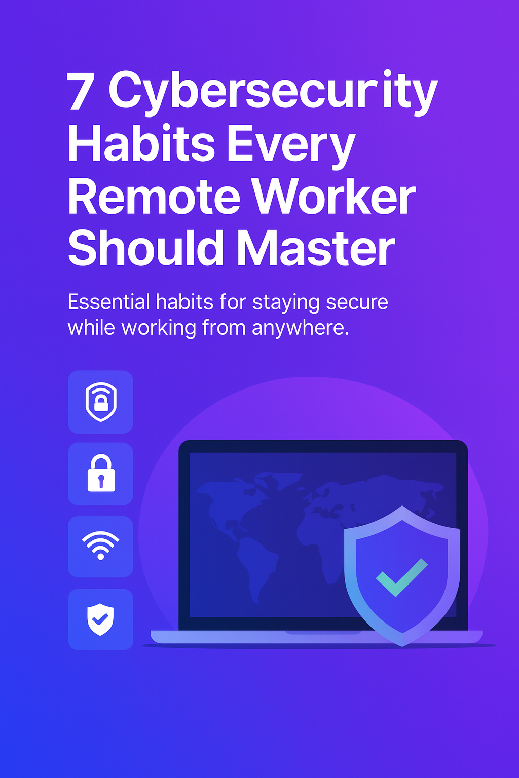 🔒 7 Cybersecurity Habits Every Remote Worker Should Master